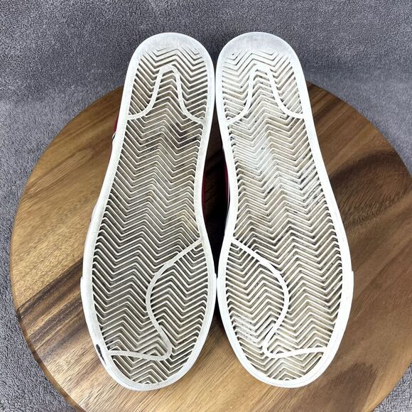 Nike SB Zoom Stefan Janoski Men's 8.5 Canvas Red Black Skateboard Sneakers Shoes - Picture 6 of 9